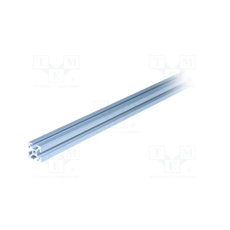 1 pcs x KRAFTBERG - K2020-I5/1M - Connecting tubes, Width of the groove: 5mm, W: 20mm, H: 20mm, L: 1m