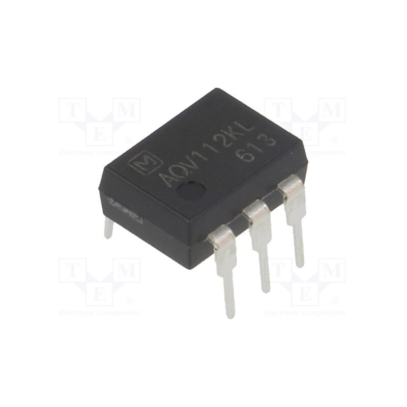 1 pcs x PANASONIC - AQV112KL - Relay: solid state, Icntrl max: 50mA, 500mA, max.60VAC, max.60VDC