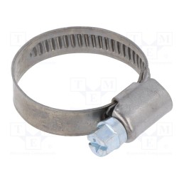 1 pcs x MPC INDUSTRIES - DD2020 - Worm gear clamp, W: 12mm, Clamping: 20÷32mm, DD, W2, DIN 3017