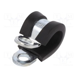 1 pcs x MPC INDUSTRIES - LKD10809 - Fixing clamp, ØBundle : 8mm, steel, Cover material: EPDM, DL, W1