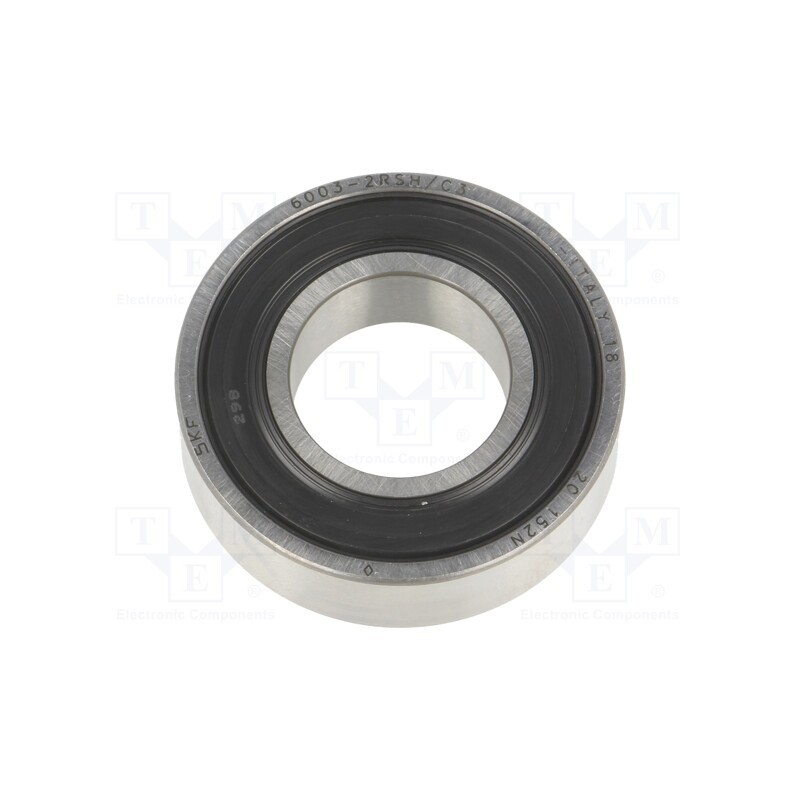 1 pcs x SKF - 6003-2RSH/C3 SKF - Bearing: single row deep groove ball, Øint: 17mm, Øout: 35mm