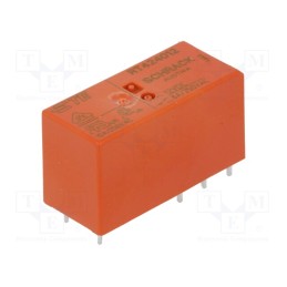 1 pcs x TE Connectivity - 6-1393243-3 - Relay: electromagnetic, DPDT, Ucoil: 12VDC, 8A, 8A/250VAC, 8A/30VDC