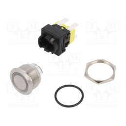 1 pcs x CANAL ELECTRONIC - PS5-210QH-BUD-0RAC - Switch: vandal resistant, Pos: 2, DPDT, 16A/250VAC, IP65, ON-OFF