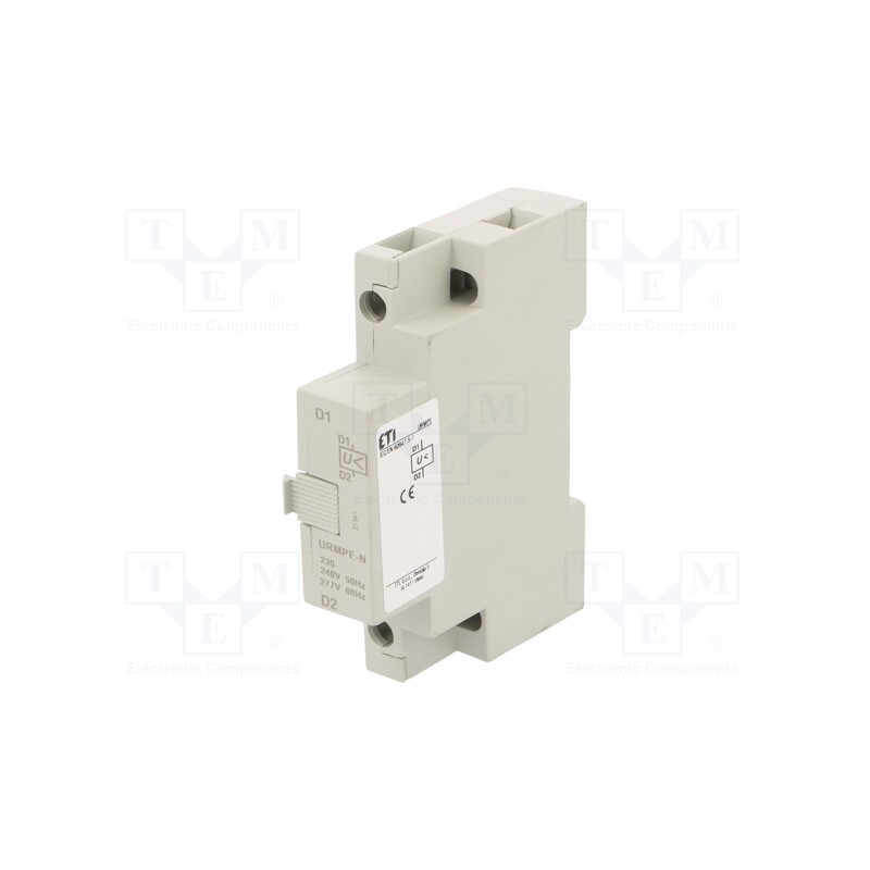 1 pcs x ETI POLAM - URMPE-N - Undervoltage relase, 230/240VAC, side