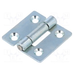 1 pcs x ELESA+GANTER - GN 136-ST-40-40-C - Hinge, Width: 40mm, zinc-plated steel, H: 40mm