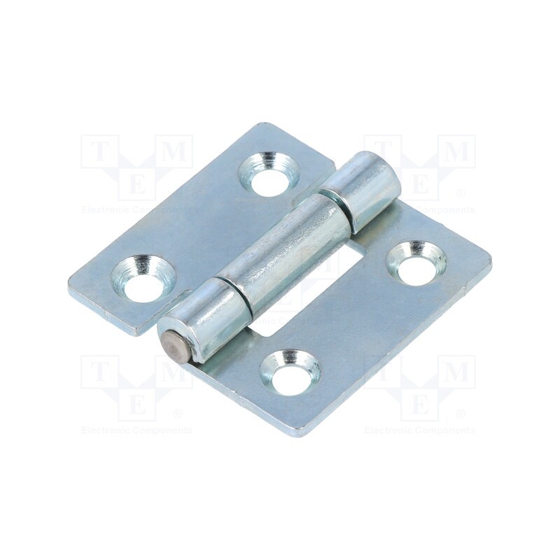1 pcs x ELESA+GANTER - GN 136-ST-40-40-C - Hinge, Width: 40mm, zinc-plated steel, H: 40mm