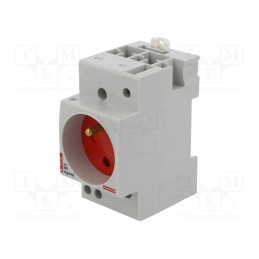 1 pcs x LEGRAND - G382 - E-type socket, 250VAC, 10A, for DIN rail mounting