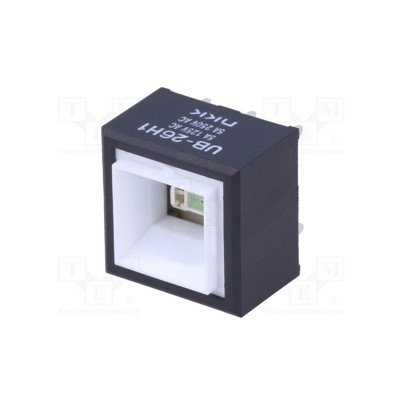 1 pcs x NKK SWITCHES - UB26SKW035F - Switch: push-button, Pos: 2, DPDT, 5A/125VAC, ON-ON, 200MΩ, UB