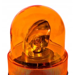 Rooster orange warning lamp with magnet 24