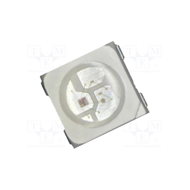 2 pcs x BRIGHTEK (EUROPE) - N0M50S18IC - Programmable LED, SMD, 5050,PLCC4, RGB, 5x5x1.47mm, 120°, 3.8÷5.5V