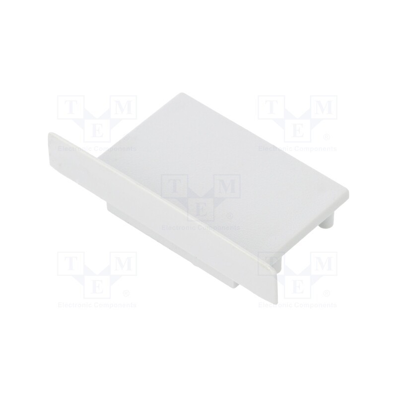 1 set x TOPMET - V4930022 -AS - Cap for LED profiles, grey, 2pcs, ABS, VARIO30-07