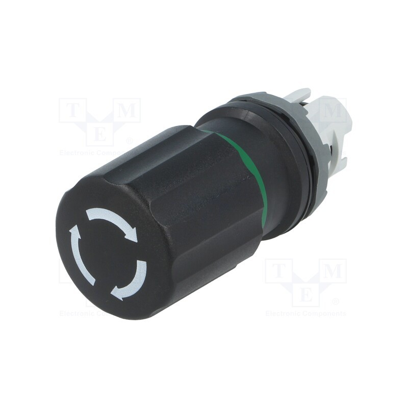 1 pcs x ABB - 1SFA611520R1006 - Switch: emergency stop, 22mm, Stabl.pos: 2, black, none, IP66, Pos: 2