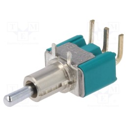 1 pcs x KNITTER-SWITCH - STM 106 H-RA - Switch: toggle, Pos: 3, SPDT, (ON)-OFF-ON, 6A/125VAC, 6A/6VDC, 10mΩ