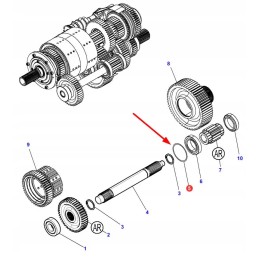 4300027m1 spacer 0 55 mm