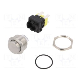 1 pcs x CANAL ELECTRONIC - PS5-210RN-BSA-0MAC - Switch: vandal resistant, Pos: 2, DPDT, 16A/250VAC, IP65, ON-OFF