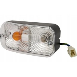 Left front lamp with turn signal Zetor 162x77