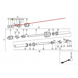 920913 0 profiled ring, relay shaft