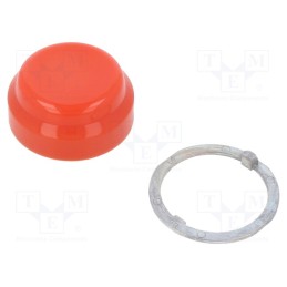 1 pcs x SCHNEIDER ELECTRIC - 9001KU2 - Actuator lens, 30mm, 9001K, Actuator colour: red