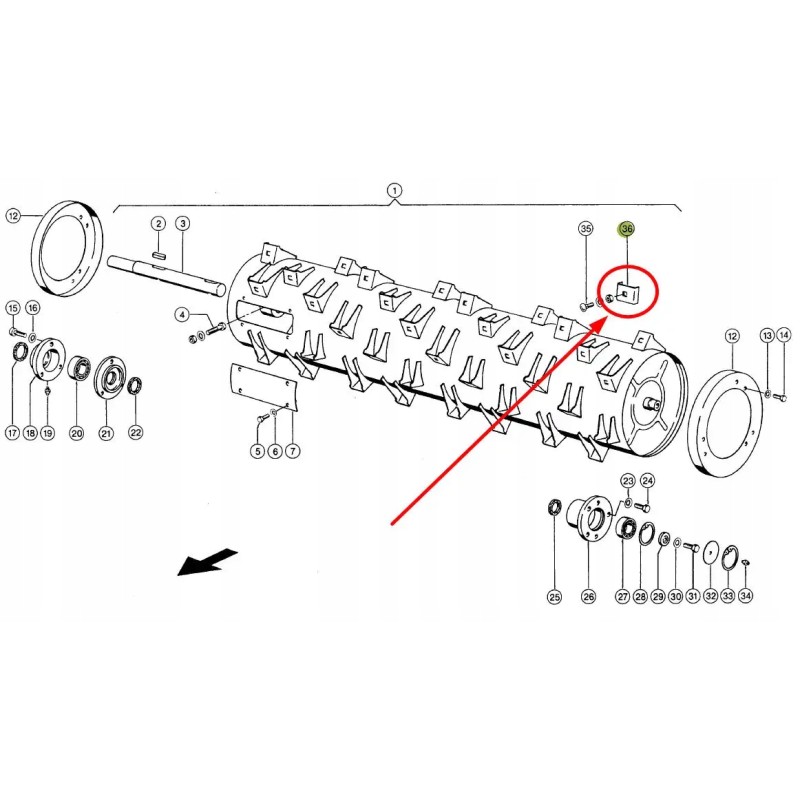663157 00 repeller cover