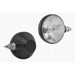 Ursus H4 headlight, right, metal housing