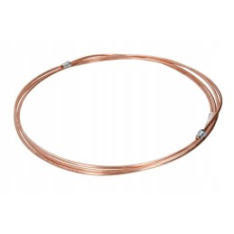 Copper brake pipe, dl 3700mm, wp 030