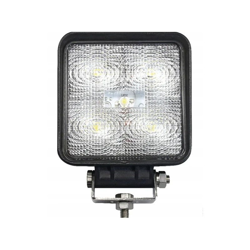 Square LED work lamp 15w 900 lm