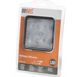 Square LED work lamp 15w 900 lm