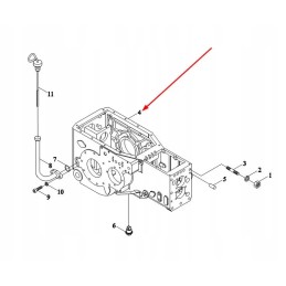 Te2s374020001k gearbox housing