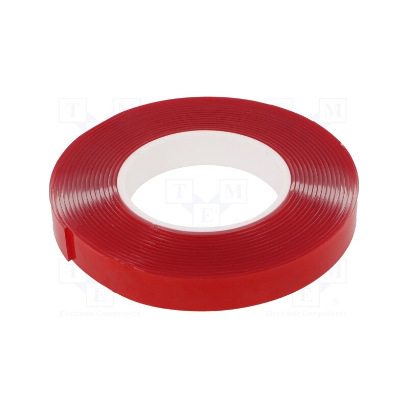1 rol x - 7020 AKRYLOWA 2MM 19MM-5.5M - Tape: fixing, W: 19mm, L: 5.5m, Thk: 2mm, double-sided, acrylic, 8N/cm