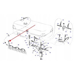 F312200710020 fuel system screw m6 x 14
