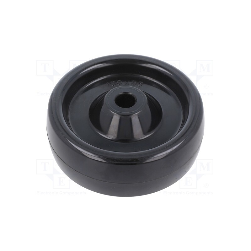 1 pcs x RADER - MTW 100/12S - Transport wheel, Ø: 100mm, W: 35mm, 180kg, Ditherm®, MTW, -40÷300°C