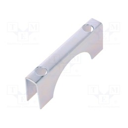 1 pcs x DROMET - ŁC.8.61 (2') - Mounting coupler, steel, zinc, u-bolt