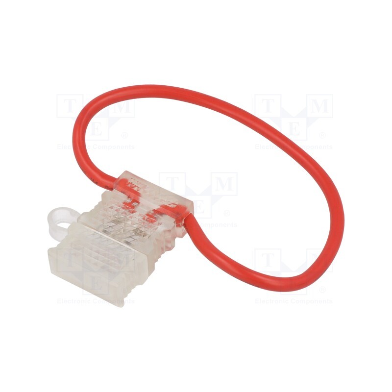 1 pcs x OPTIFUSE - LPR-13C-10R - Fuse holder, 19mm, 40A, Leads: cables, 58V