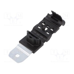 1 pcs x HELLERMANNTYTON - 151-01637 - Fixing clamp, Cable P-clips, ØBundle : 6.2÷13.7mm, W: 34.9mm, 445N