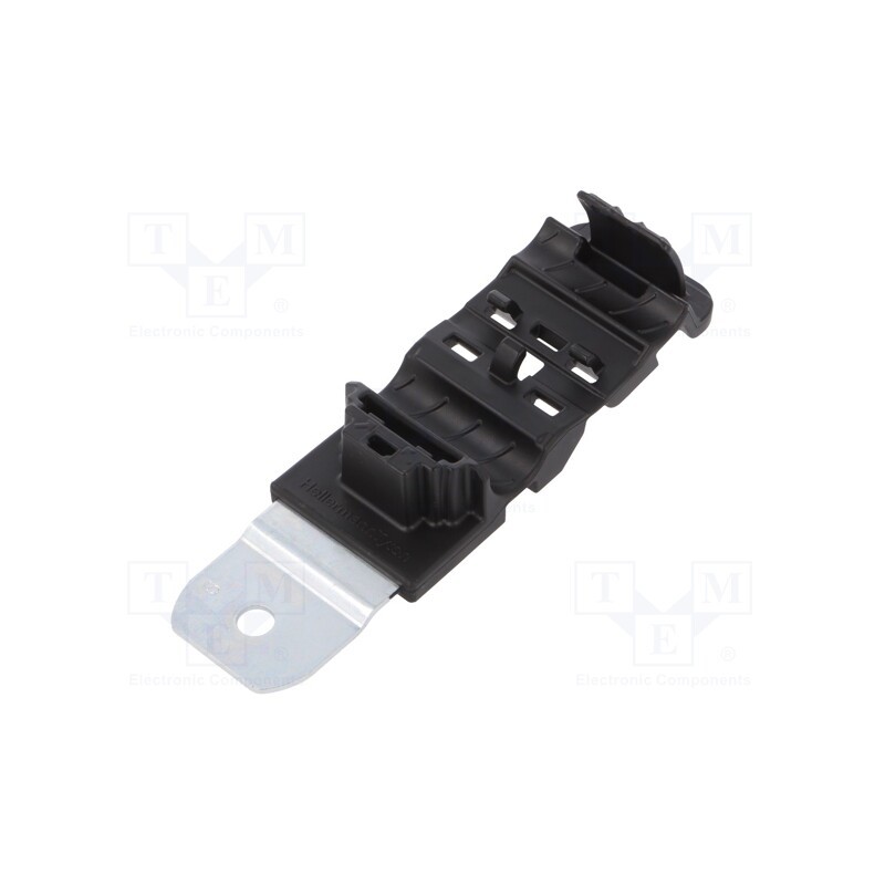 1 pcs x HELLERMANNTYTON - 151-01637 - Fixing clamp, Cable P-clips, ØBundle : 6.2÷13.7mm, W: 34.9mm, 445N