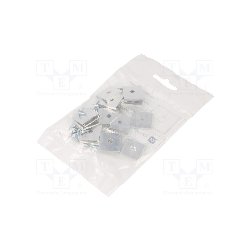 1 pcg x TOPMET - C6960000 - Holder T, natural, 20pcs, aluminium