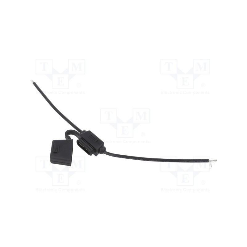 1 pcs x OPTIFUSE - LPR-02B-16B - Fuse holder, 19mm, 15A, Leads: cables, -40÷85°C, 58V