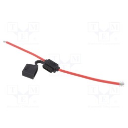 1 pcs x OPTIFUSE - LPR-02B-12R - Fuse holder, 19mm, 30A, Leads: cables, -40÷85°C, 58V