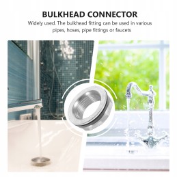 Tank connector garden hose drain plug water 2 pcs