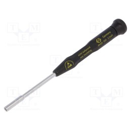 1 pcs x C.K - T4840XESD32 - Screwdriver, 6-angles socket, precision, ESD, Xonic ESD