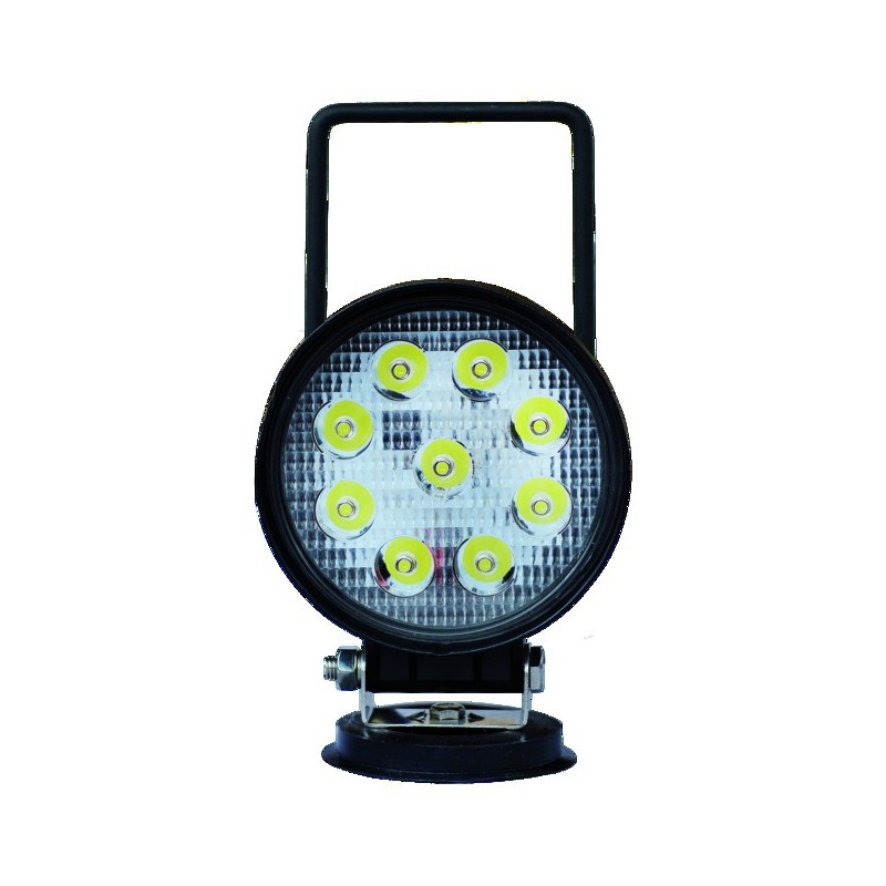 LED work lamp with handle 12 24v 27w 1400 lm