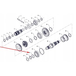 P5m37201130 washer d50 x 65 x 3