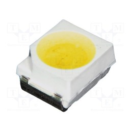 1 pcs x QT-Brightek Corporation - QBLP670-IW-NW - LED, SMD, PLCC2, white, 2200÷3801mcd, 120°, 20mA, 2.8÷3.4V, 100mW