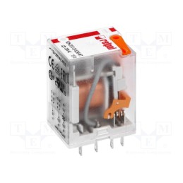1 pcs x RELPOL - R2N-2012-23-5230-WT - Relay: electromagnetic, DPDT, Ucoil: 230VAC, Icontacts max: 24A