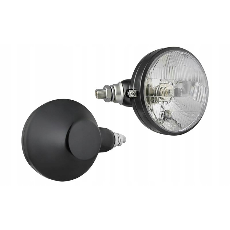 Ursus H4 headlight, left, metal housing