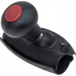 Angular steering knob, 15-degree angle