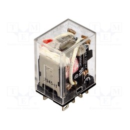 1 pcs x OMRON - LY2N 220/240VAC - Relay: electromagnetic, DPDT, Ucoil: 230VAC, Icontacts max: 10A