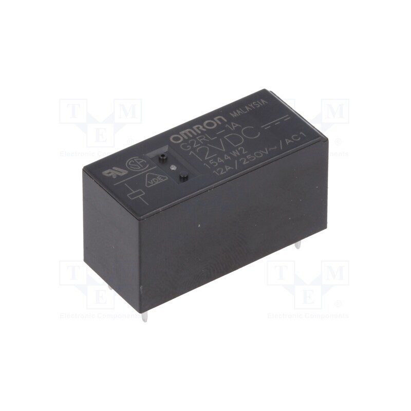 1 pcs x OMRON OCB - G2RL-1A 12VDC - Relay: electromagnetic, SPST-NO, Ucoil: 12VDC, Icontacts max: 12A