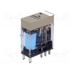 1 pcs x OMRON - G2R-2-SN 12VDC (S) - Relay: electromagnetic, DPDT, Ucoil: 12VDC, Icontacts max: 5A