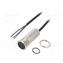 1 pcs x ONPOW - ONPOW91-19D-10BY-SS-NR - Switch: vandal resistant, Pos: 2, SPST-NO, 300mA/24VDC, IP65, red